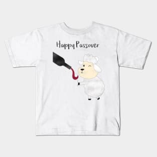 Enjoy Passover with Lamb Kids T-Shirt